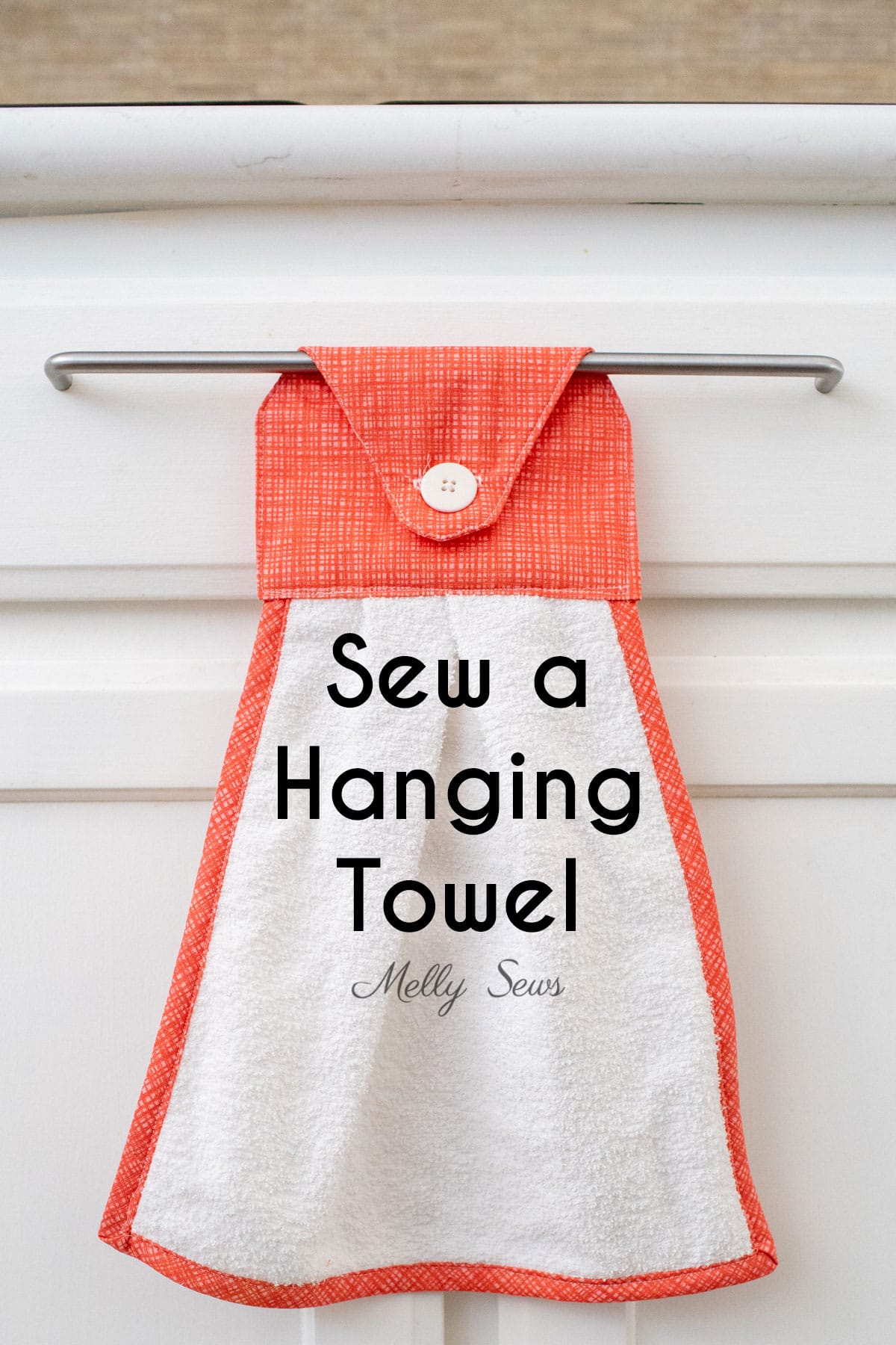 Hanging Button-on Kitchen Towel