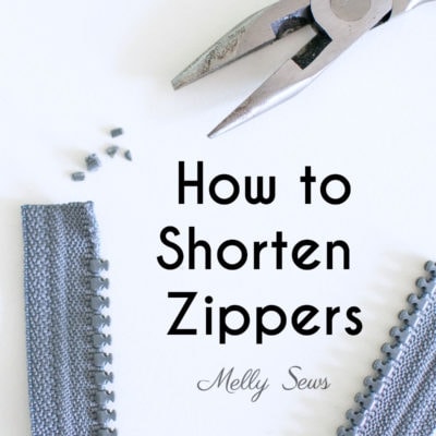 How to Shorten a Zipper – Clear Guide with Pictures & Video