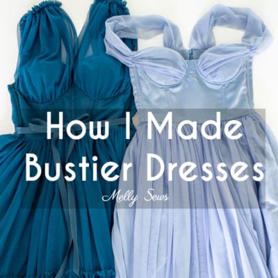 How to Sew a Bustier Dress – With a Pattern or Custom Draft