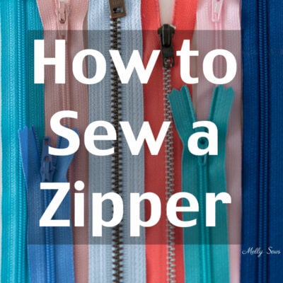 How To Sew A Zipper: Simple Step By Step Guide with Pictures
