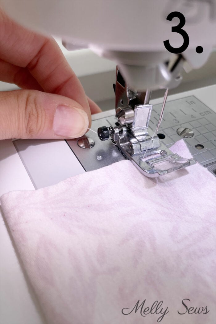 How to keep fabric from getting stuck in a sewing machine