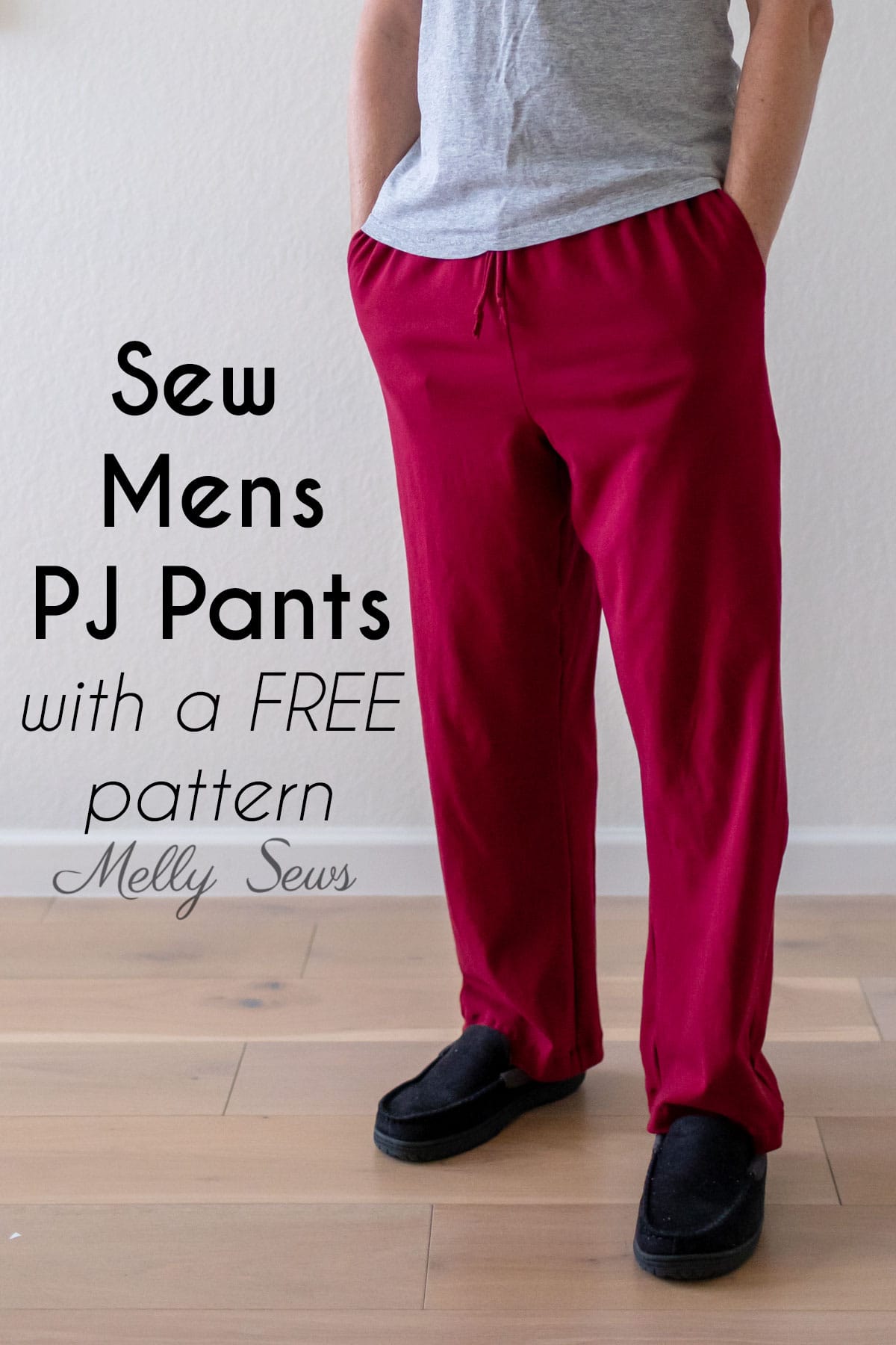 How to Sew Mens Pajama Pants 