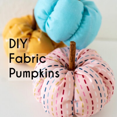 How To Make a Fabric Pumpkin – Easy DIY Craft