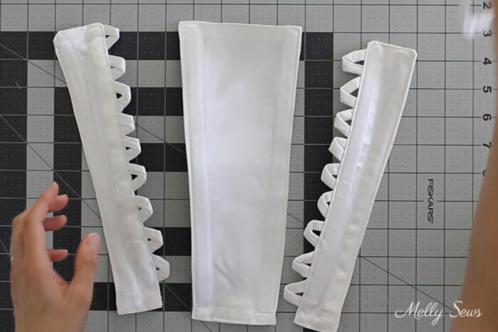 Sew your own corset zipper replacement kit