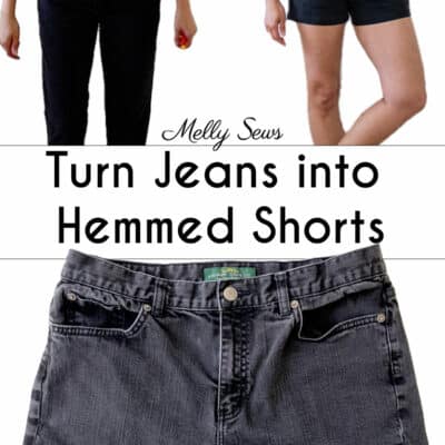 How to Hem Cut-off Shorts with No Puckering