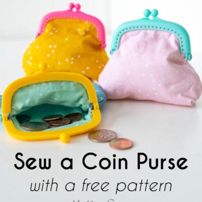 Sew a Coin Purse Pattern With A Video Tutorial