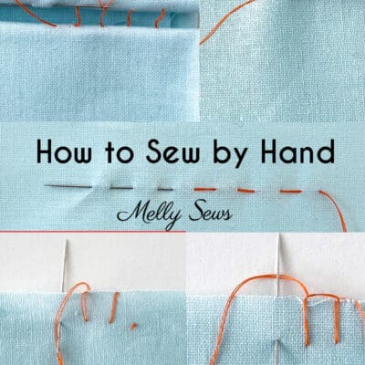 Hand Sewing Stitches For Garment Sewing   (Photos Included)